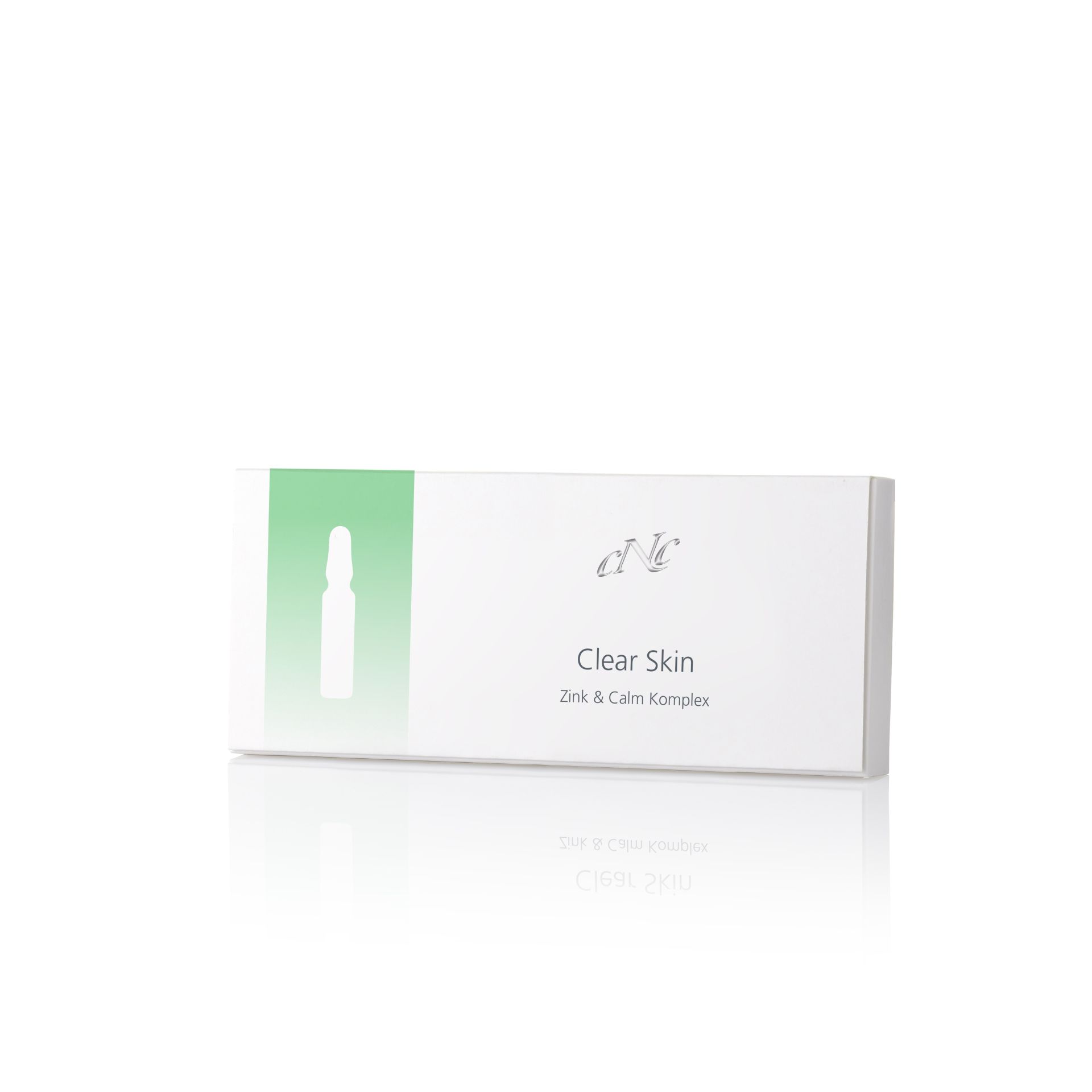CNC Clear Skin ampullid – tsingi ja rahustava kompleksiga seerum 10x2ml